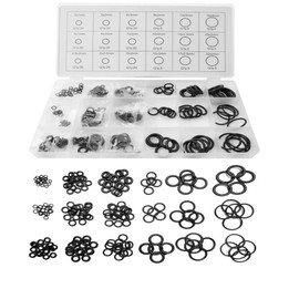 225PC O-Ring Assorted Gasket Rubber Washers. Kitchen Tap Sealing Gasket Washers, O-Ring Sealing Gasket Rings for Plumbers