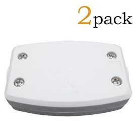 BlueXP 2 Pack Cable Connector 3 Terminals Flex Connector Use in Lighting Electrical Control Machinery Wire Joints LED Electrical Junction Box White