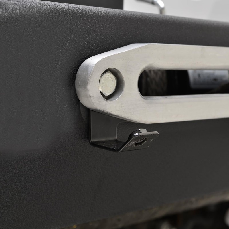 ZORASEN Universal Front License Plate Frame for 10" Winch Hawse