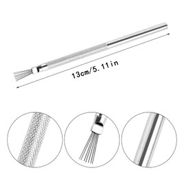 Pengxiaomei 6pcs Clay Needle Tools, Feather Wire Texture Tool for Clay Pottery Sculpting Texturing Modeling Tools