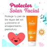 2 Kit Bloqueador Solar Rayos Uv & Protector Facial +