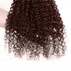 Aikebi Brazilian Human Hair Bundles 12 14 16 Inch Chocolate