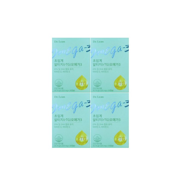 Dr.Lin Supercritical Altige Omega 3 1025mg 30 capsules 4 boxes