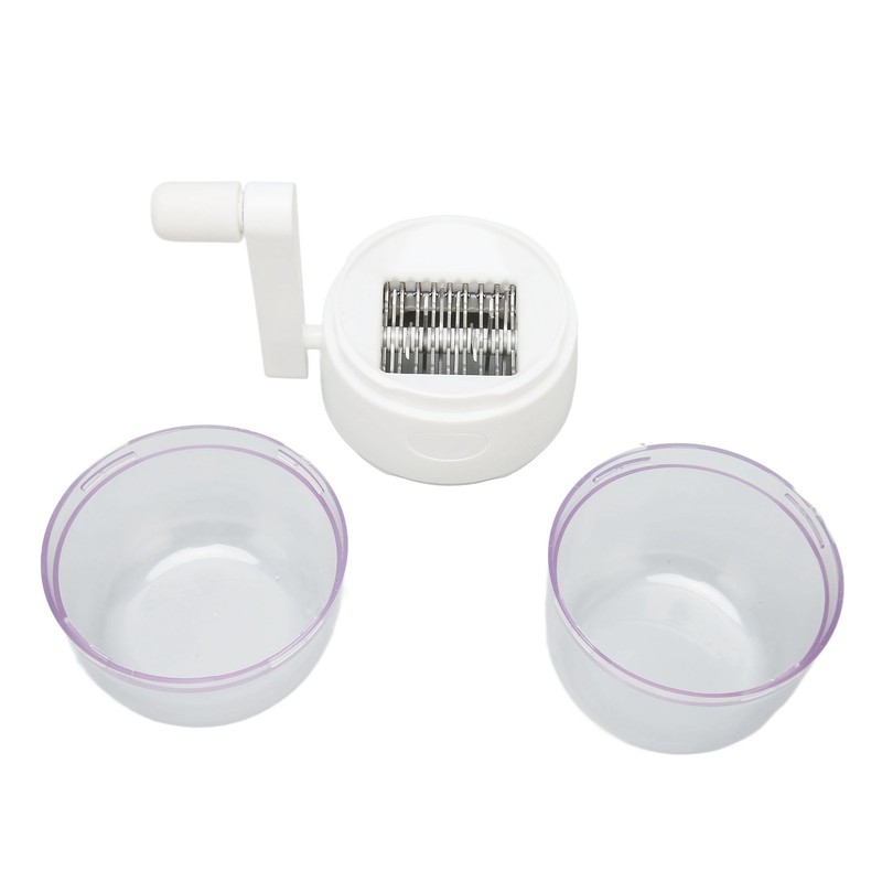 Nut Grinder Hand Crank Stainless Steel Blades Nut Chopper Manual
