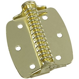 National Hardware N240-481 V628 Cabinet Spring Hinges in Brass, 2 pack,2 Inch