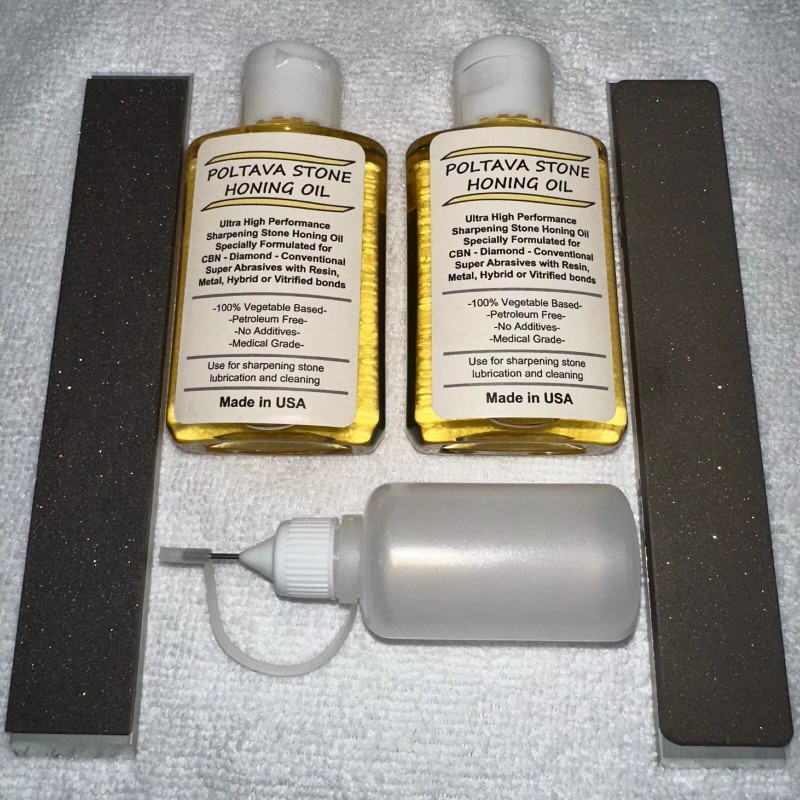 Poltava Stone Knife Blade Honing Oil-Diamond-CB