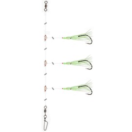 Daiwa Sea Fishing Grand Wave Cod / Coal Norway Leader Glow Octopus 7/0