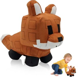 Grow A Garden Plush Animals, Grow A Garden Plush Figure, Garden Pet Raccoon Red Fox Plush Toy, Collectible Plush Toy for Video Game Fans, Gift for Children, Boys, Girls, Adults