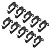 kwmobile Server Rack Cable Management D-Ring Hooks (10 Pieces) -
