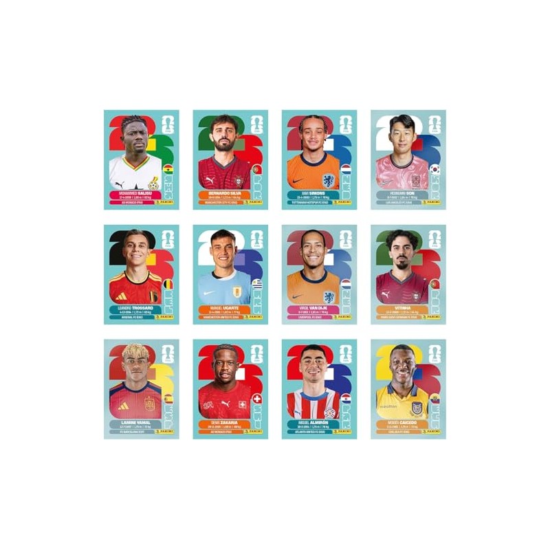 Caja con 100 Sobres para Album FIFA World Cup 2026