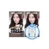 미쟝센 헬로크림 더블커버 7AB 애쉬브라운 120g x2개 + 사은 마스크팩