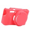 Camera Silicone Case with Removable Lens Cover Precise Cutouts Soft