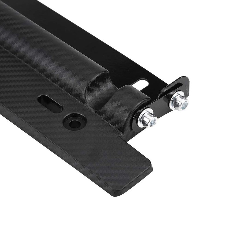 Car License Plate Holder Number Stay 180° Angle Adjustable License