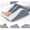 Simpledad 2PCS Almohadas en cuña para elevar piernas, Ideales para