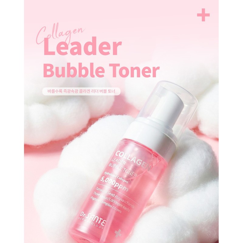 Sante Collagen Leader Bubble Toner 100ml / 상떼 콜라겐 리더