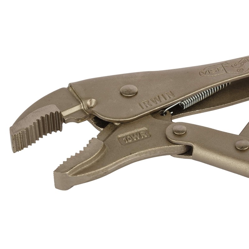 IRWIN Vise-Grip - 10WRC Curved Jaw Locking Pliers with Wire