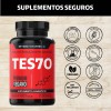 Testo Vitaminas Hombres Maca Negra Peruana, Fenogreco, Creatina, Arginina, Crcuma