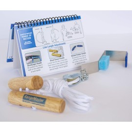 RangeMaster Classic Shoulder Pulley w/ Guide (Dual Language), Exercise Pulley for Physical Therapy, Shoulder Pain & Recovery, Metal Bracket (FSA/HSA)