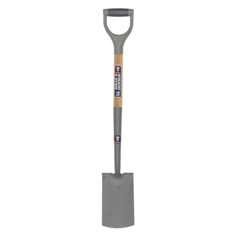 Spear & Jackson 1184NB Neverbend Carbon Steel Treaded Border Spade