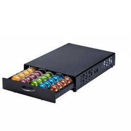 Rice rat for Nespresso Pods Holder Vertuo Pod Holder for Vertuoline Capsules （50 pods）