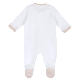 Chicco, Tutina con Apertura Frontale, Baby Boys, Light Blue (3), 0 m, Designed in Italy, White (3)