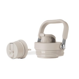 Simple Modern Tumbler Lid with Straw & Chug | Reusable Replacement ONLY Fits Simple Modern Stainless Steel Trek Pivot Water Bottle Jug | 30oz-128oz Compatible | Trek Pivot Collection | Almond Birch