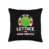 Lettuce For PM Throw Pillow