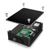 ICY BOX IB-RP102 Aluminium electrical enclosure IB-RP102, 97 mm, 74