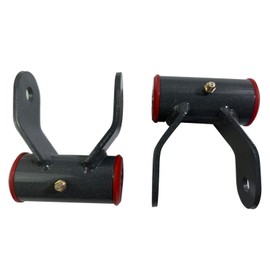 BST BSSP 2" Rear Drop shackles Shackle Kit Compatible with 2002 2003 2004 2005 2006 2007 2008 Dodge Ram 1500 4WD Lowering Shackles Drop Shackles Hangers