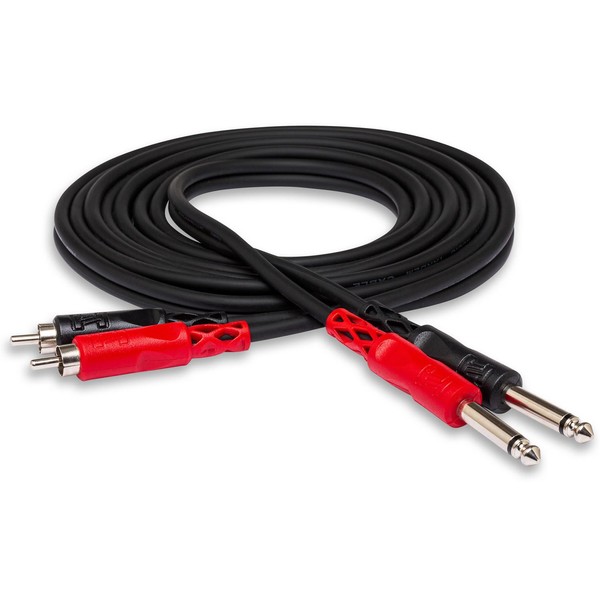 HOSA Hosa CPR-202 Dual 1/4" TS to Dual RCA Stereo