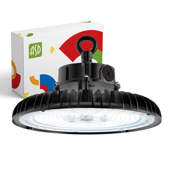 ASD LED UFO High Bay with Q-Base Power Adjustable 100/120/150W