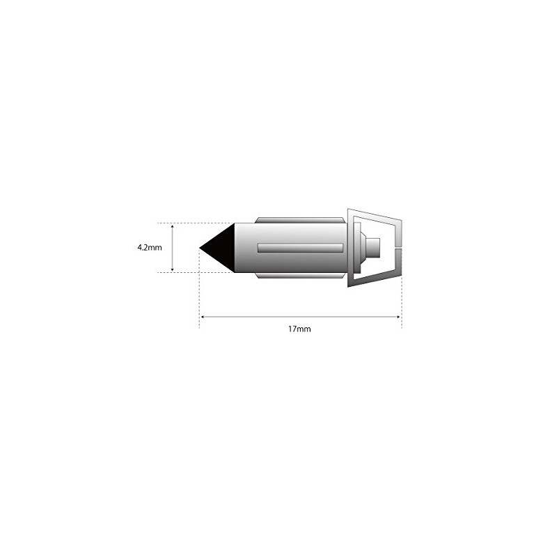 Cherry Bomb CAB-FB01 CAB-FB01 [178] Universal Carburetor Float Valve 1