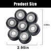 7 Blades Head Shaver Replacement Heads, Universal Fit for Electric