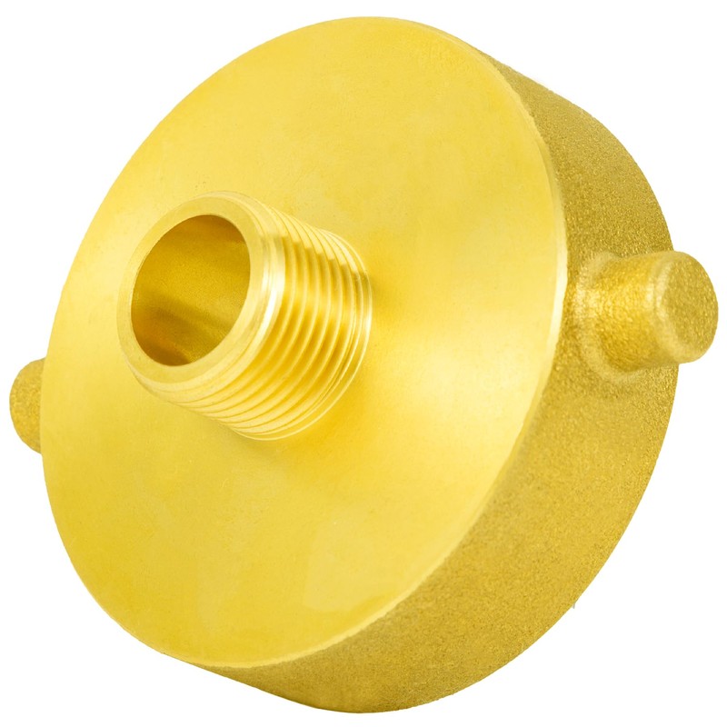 FullMayPro Fire Hydrant Hose Adapter 2-1/2" NST/NH Female x 3/4"