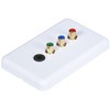 Monoprice 3 RCA Component / Toslink Optical Wall Plate (RGB
