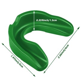 10 protectores bucales deportivos para las encías, protectores bucales, protectores bucales, armaduras de dientes, para boxeo, baloncesto, fútbol, hockey, karate, baloncesto, rugby (colores mixtos)