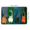 Cat Pattern Non slip Welcome Doormat Carpet Mat Indoor Outdoor