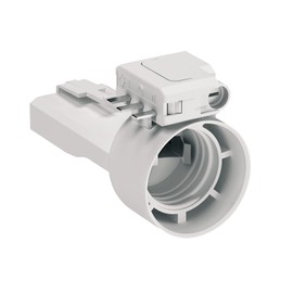 Schneider Electric - Multifix DCL, construction site socket for bulbs with E27 + plug 2P+T DCL - ALB68011