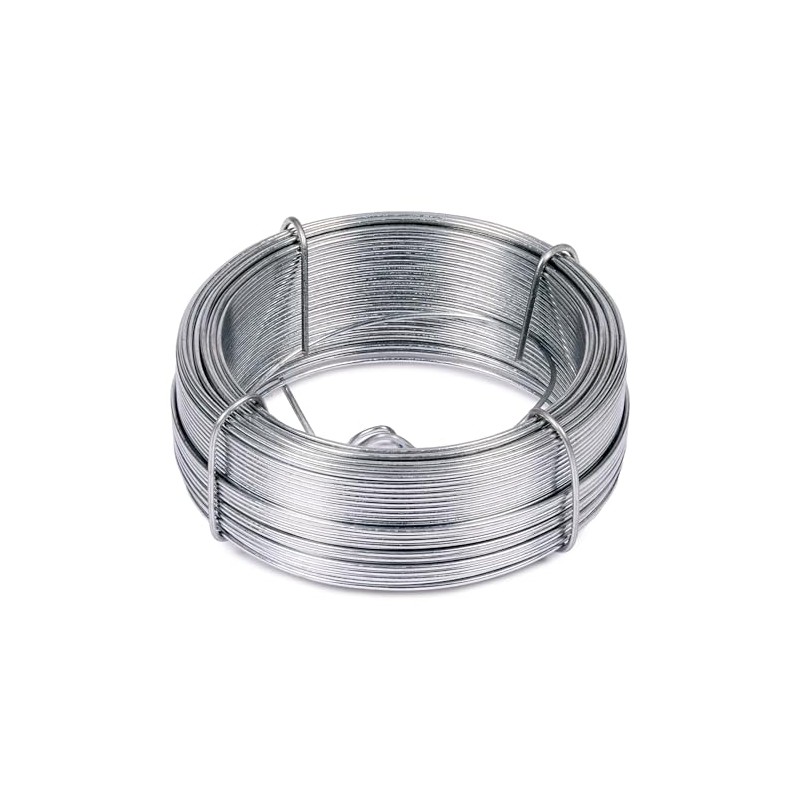 Flandria Galvanised Steel Iron Wire 1.3mm Roll 50m