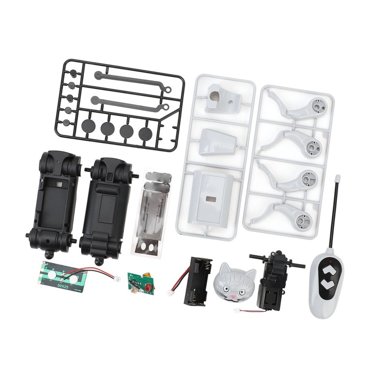 Electric Robot Toy with Remote Control DIY Assembling Smart Funny