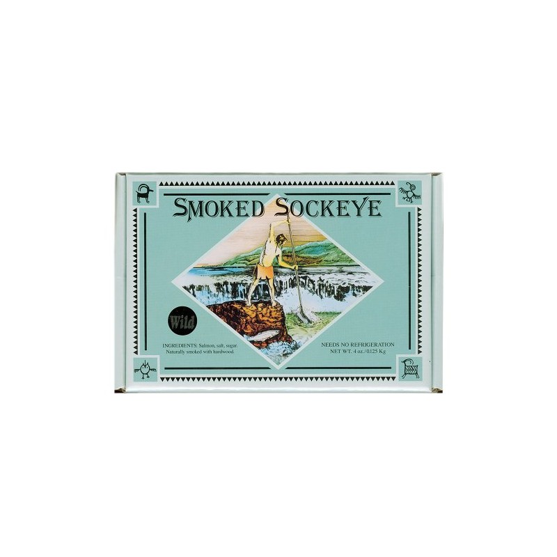 Tony's Smoked Wild Sockeye Salmon 4 oz.