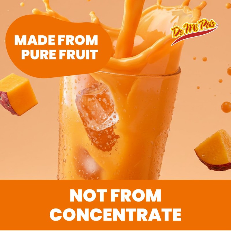 De Mi Pais Mamey Sapote Juice Zapote with Real Pulp