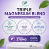 Magnesium Glycinate Complex -120 Capsules -Magnesium Glycinate Bisglycinate, Malate, Taurate