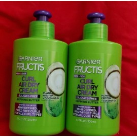 Garnier 2 PACK GARNIER FRUCTIS TRIPLE NUTRITION CURL NOURISH MOISTURE LEAVE-IN CONDITION