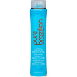 Pure Brazilian - Anti Frizz Daily Conditioner - With Keratin and Bamboo Extract For Smooth, Manageable Hair (13.5 Fl. Ounces)