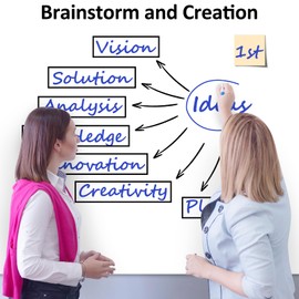 Dry Erase Board for Wall White,72"x46" Large Whiteboard Contact Paper,Self-Adhesive White Board Wall Paper for Office Classroom,Reusable Big Whiteboards Sticker with 3 Markers