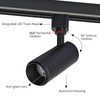 Ajbvp 5CCT LED Track Lighting Heads 12W Dimmable,Zoomable Beam15°/24°/36°/45°/60°,2700K/3000K/3500K/4000K/5000K,Single Circuit