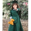 Milky Time Halloween Cosplay Western Style Maid Clothes Women's Green
