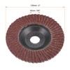 sourcing map Flap Disc, 240 Grit 4" x 5/8" Abrasive