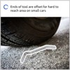 KIMISS Brake Adjusting Tool, Metal Offset Brake Spoon Professional Brake